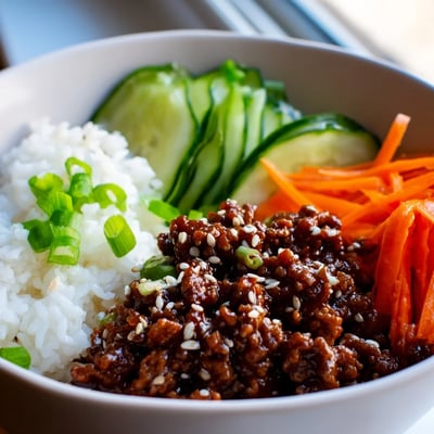 Asian Korean Beef Bowls