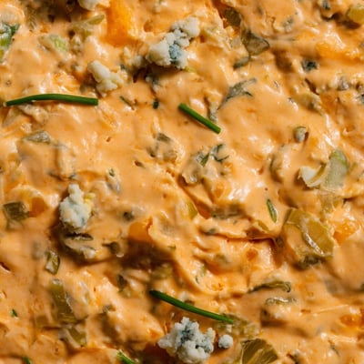 Buffalo Pickle Dip For Game Day