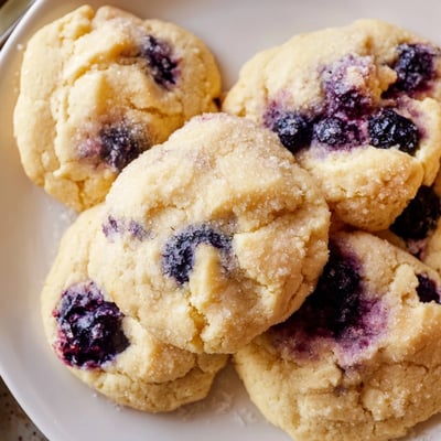 Blueberry Muffin Cookies
