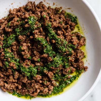 Chimichurri Ground Beef Bowls