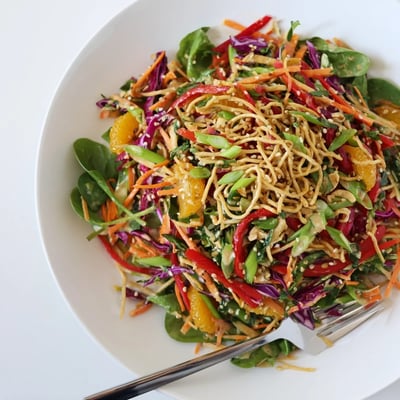 Mandarin Sesame Crunch Salad